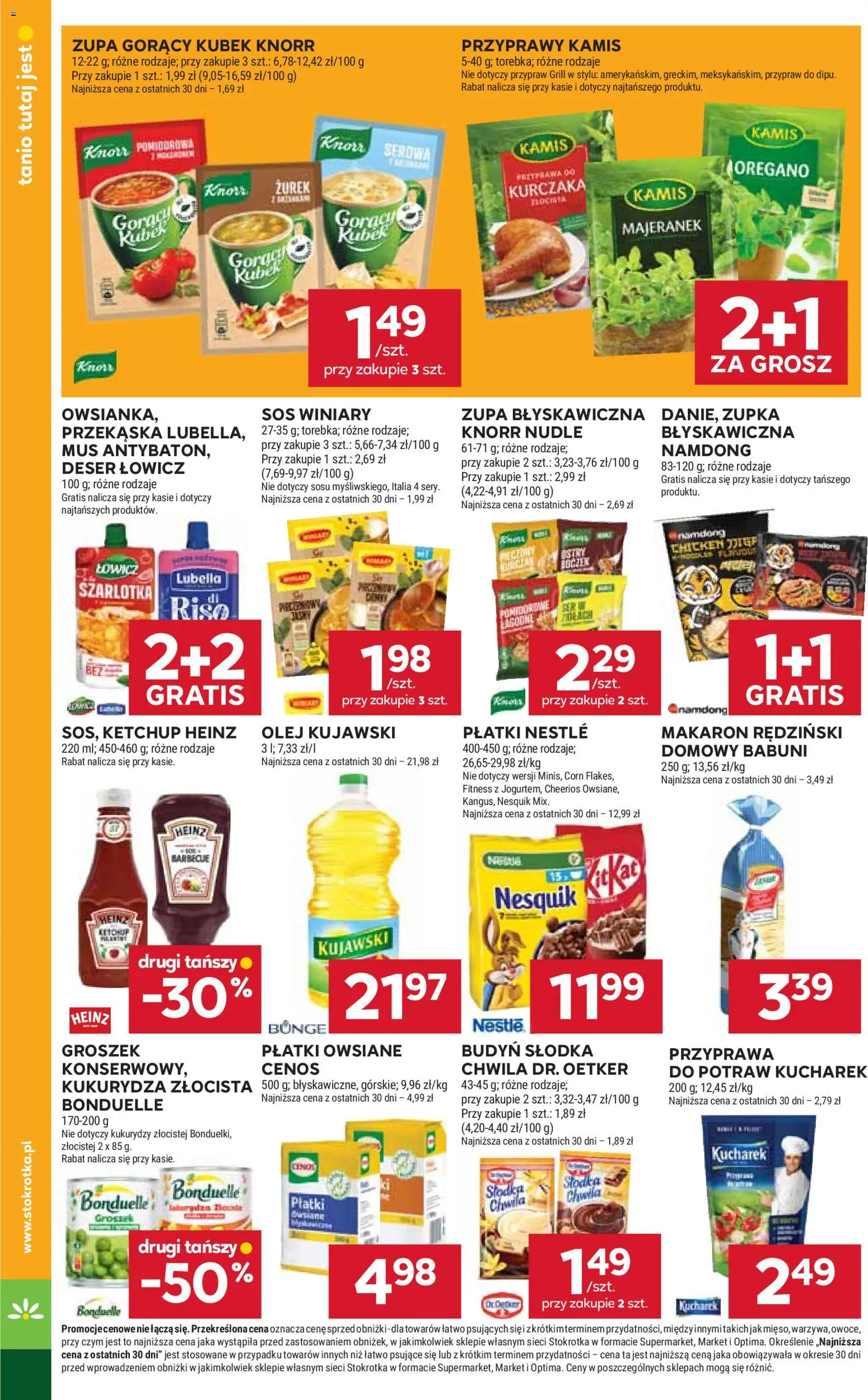 Stokrotka gazetka od 16.04.2026 | Strona: 28 | Produkty: Majeranek, Kukurydza, Olej, Owoce