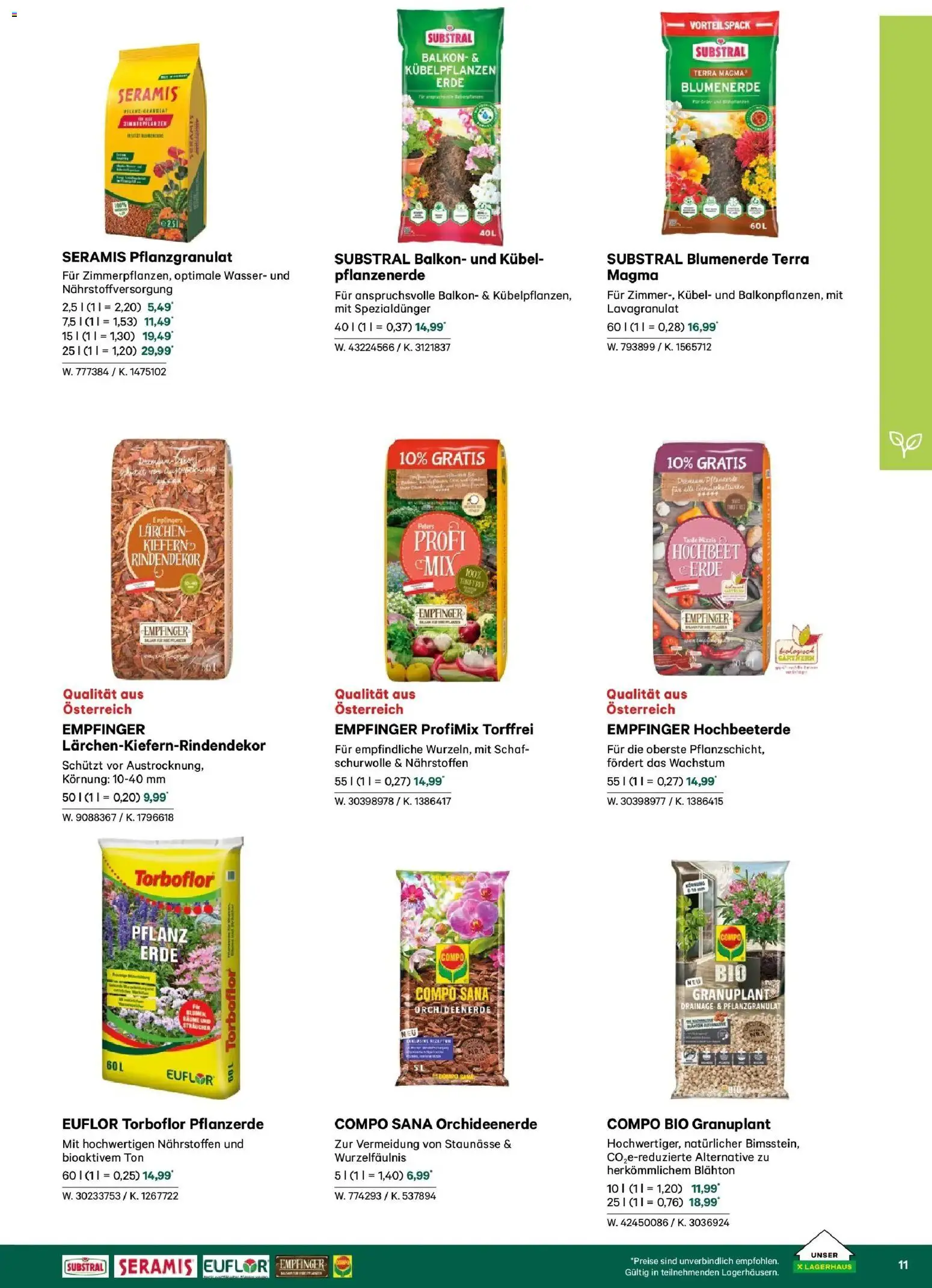 Lagerhaus Garten & Freizeit Katalog 2026 - Schweiggers, Bad Aussee  gültig ab 01.03.2026 | Seite: 11 | Produkte: Wasser