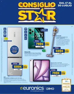 Anteprima del volantino Euronics Genova catalogo valido a partire dal 17.07.2025