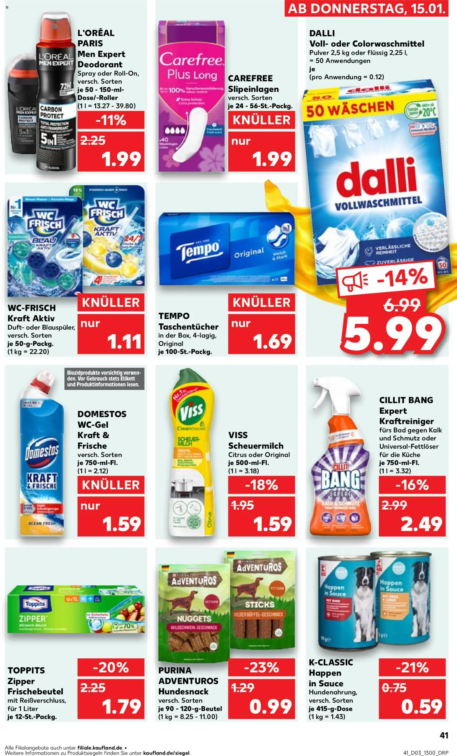 {H1} | Pagina: 41 | Producten: Deodorant, Bad