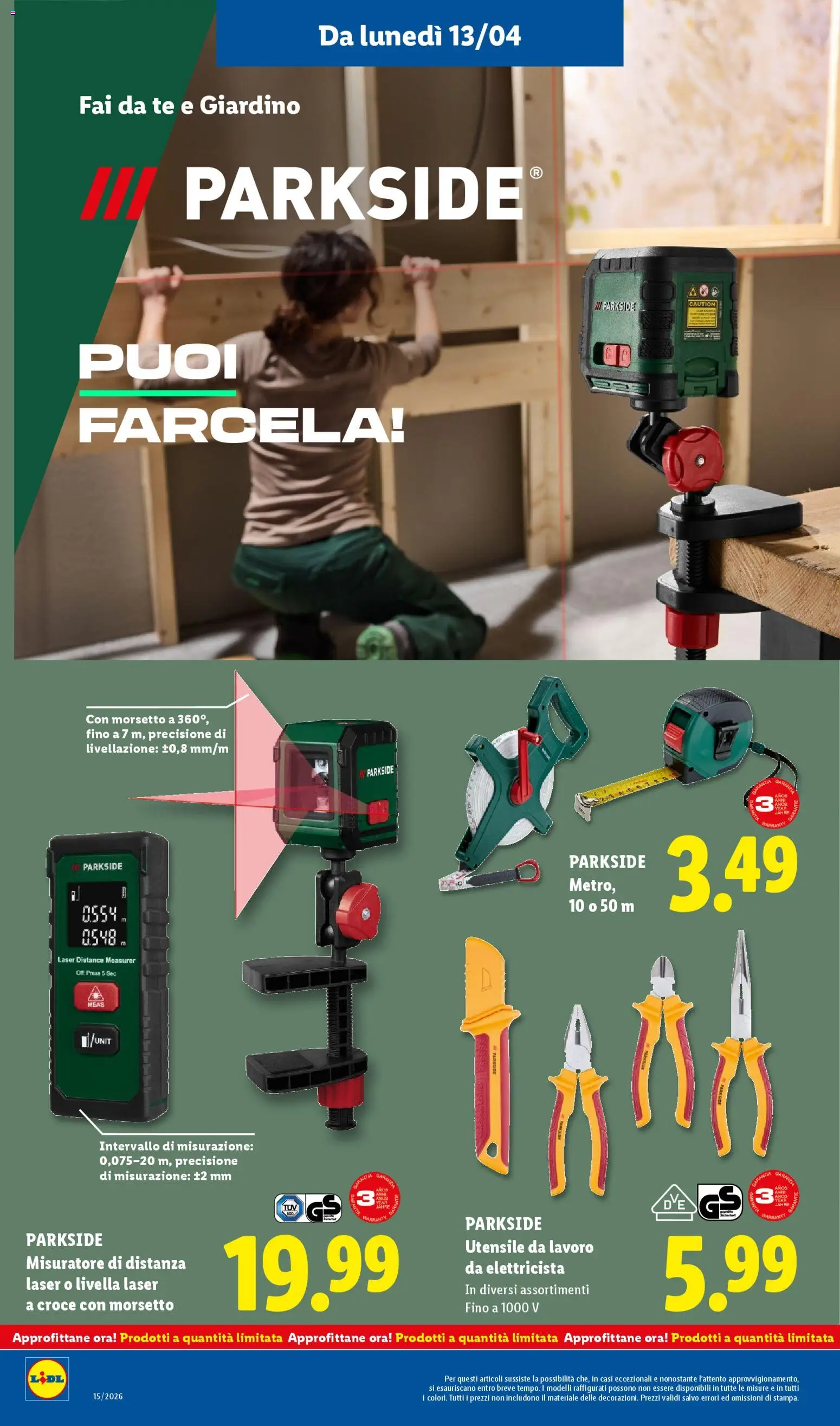 Volantino Lidl del 09.04.2026 | Pagina: 40 | Prodotti: Tè