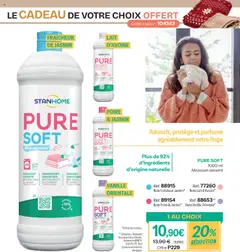 Stanhome - Prévisualisation de Stanhome catalogue valide à partir de 20.10.2025 | Page: 11 | Produits: Poire, Parfum, Adoucissant, Lait