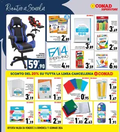 Anteprima del volantino POLTRONA GAMING DELUXE, colori assortiti valido a partire dal 02.01.2026 | Pagina: 28