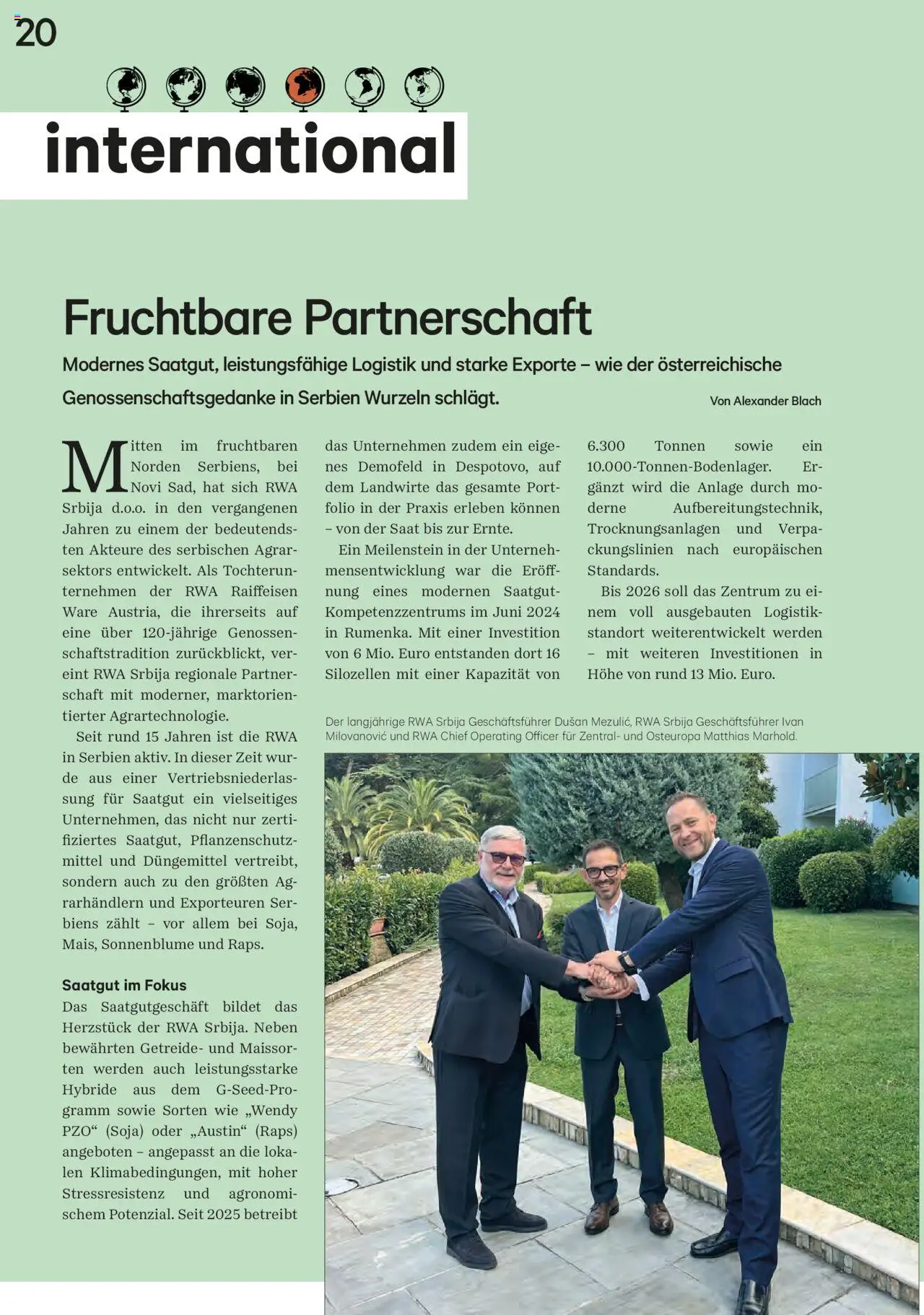 Lagerhaus  Unser Land September 2025 gültig ab 20.08.2025 | Seite: 20 | Produkte: Getreide
