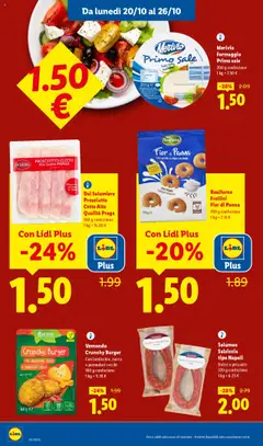 Anteprima del volantino Merivio Formaggio Primo sale, 200 g confezione valido a partire dal 20.10.2025 | Pagina: 8