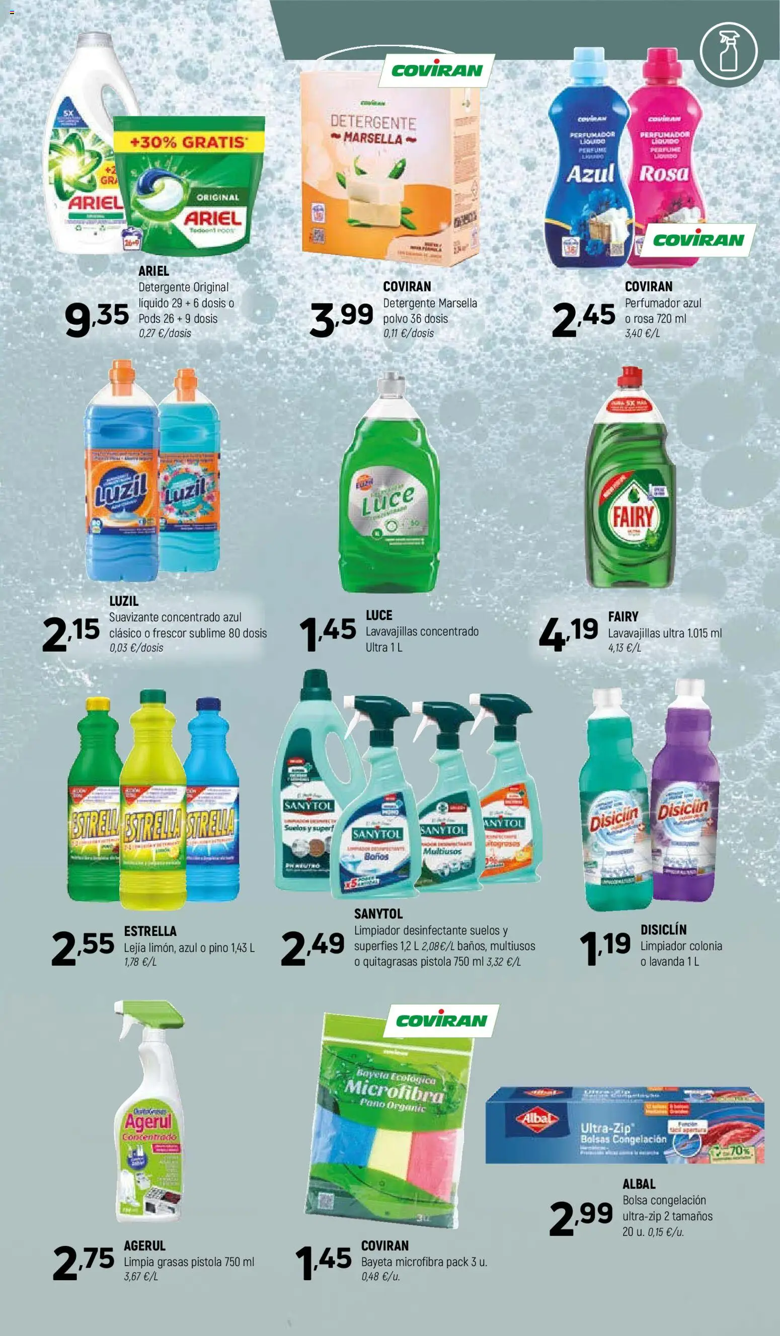 Coviran ofertas │ válido desde el 18.11.2025 | Página: 23 | Productos: Polvo, Detergente, Bolsa, Lavavajillas