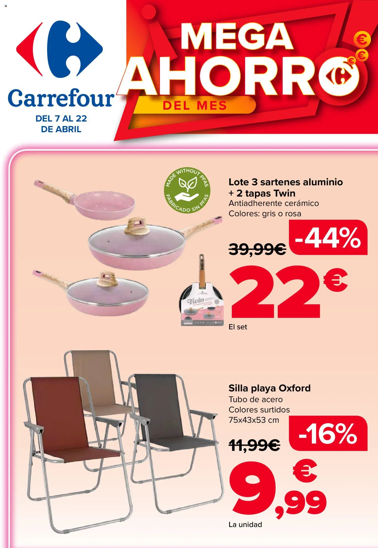 Carrefour Mega Ahorro │ válido desde el 07.04.2026 | Página: 1 | Productos: Silla