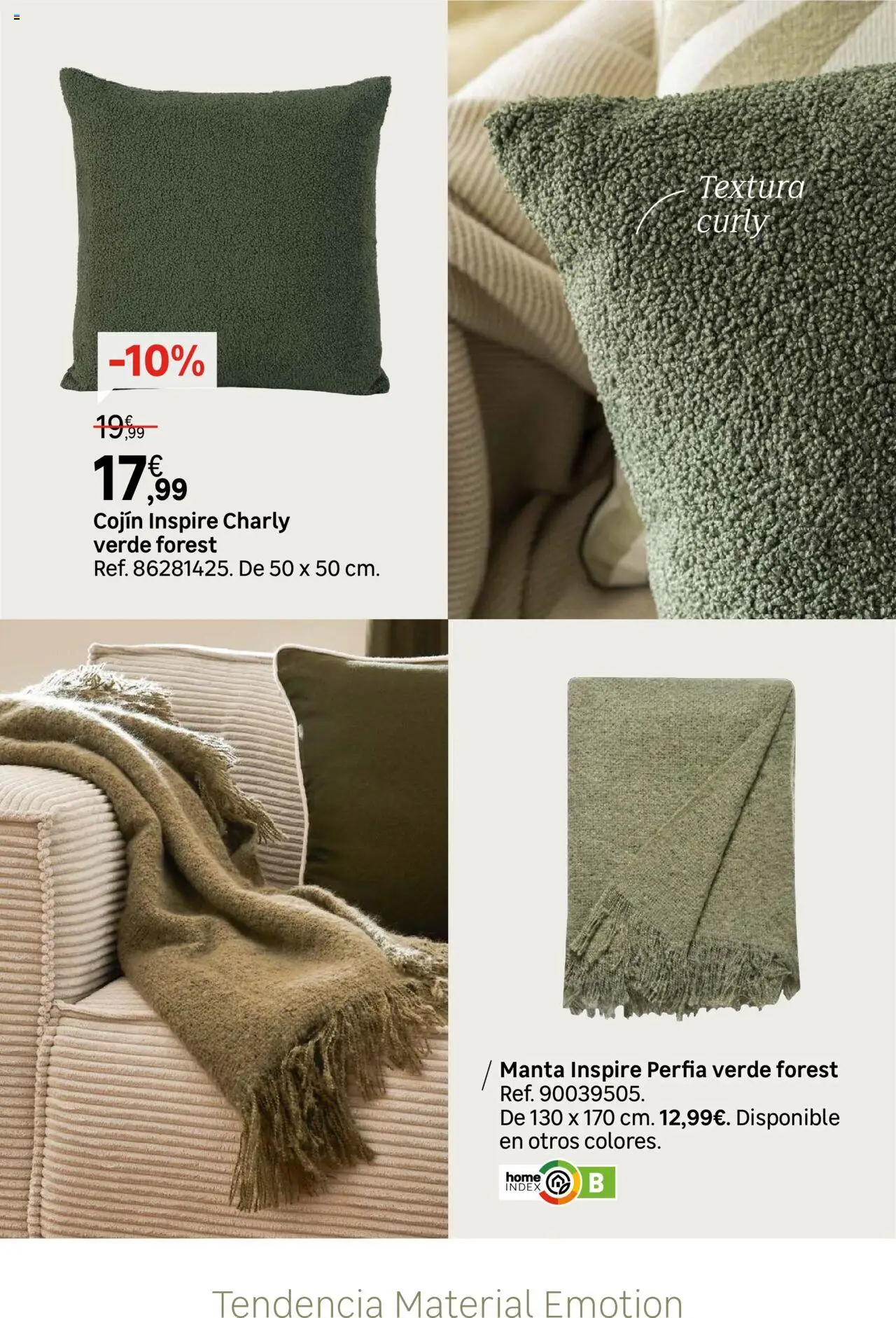 Leroy Merlin catálogo │ válido desde el 11.09.2025 | Página: 33 | Productos: Manta, Cojín