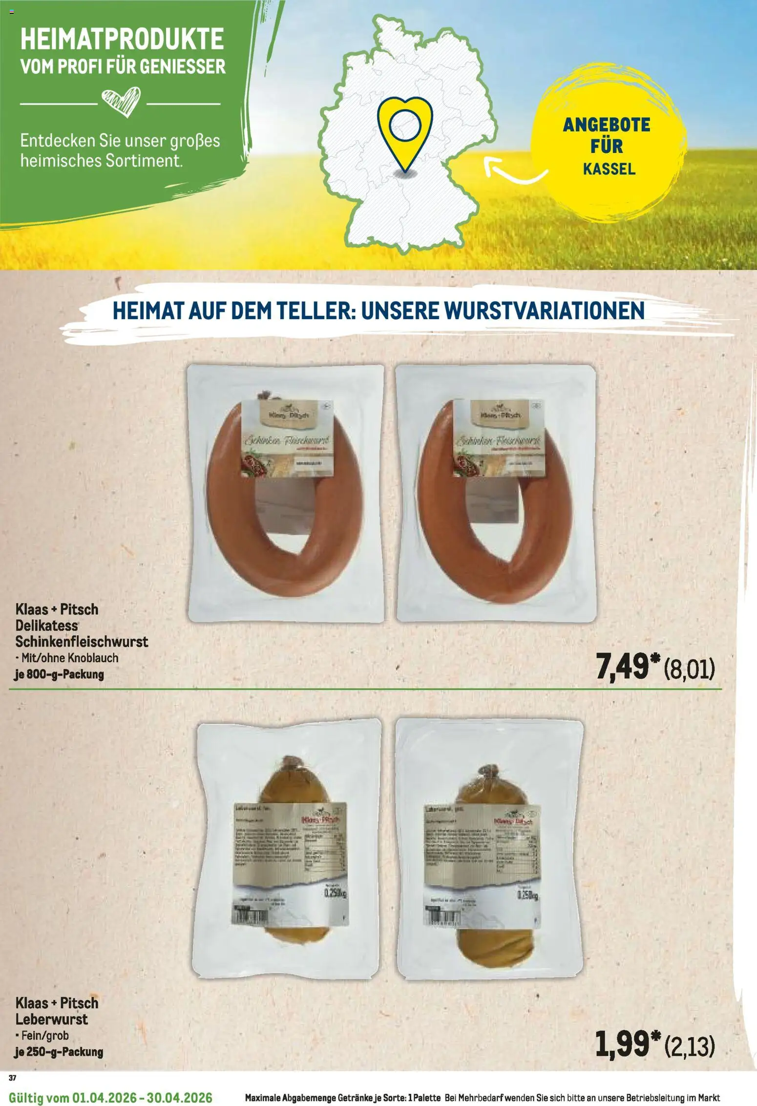 Metro Regionaler Flyer – gültig ab 01.04.2026 | Seite: 4 | Produkte: Knoblauch