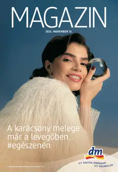 DM Drogerie Markt Akciós újság - amely érvényes a következő dátumtól: 13.11.2025