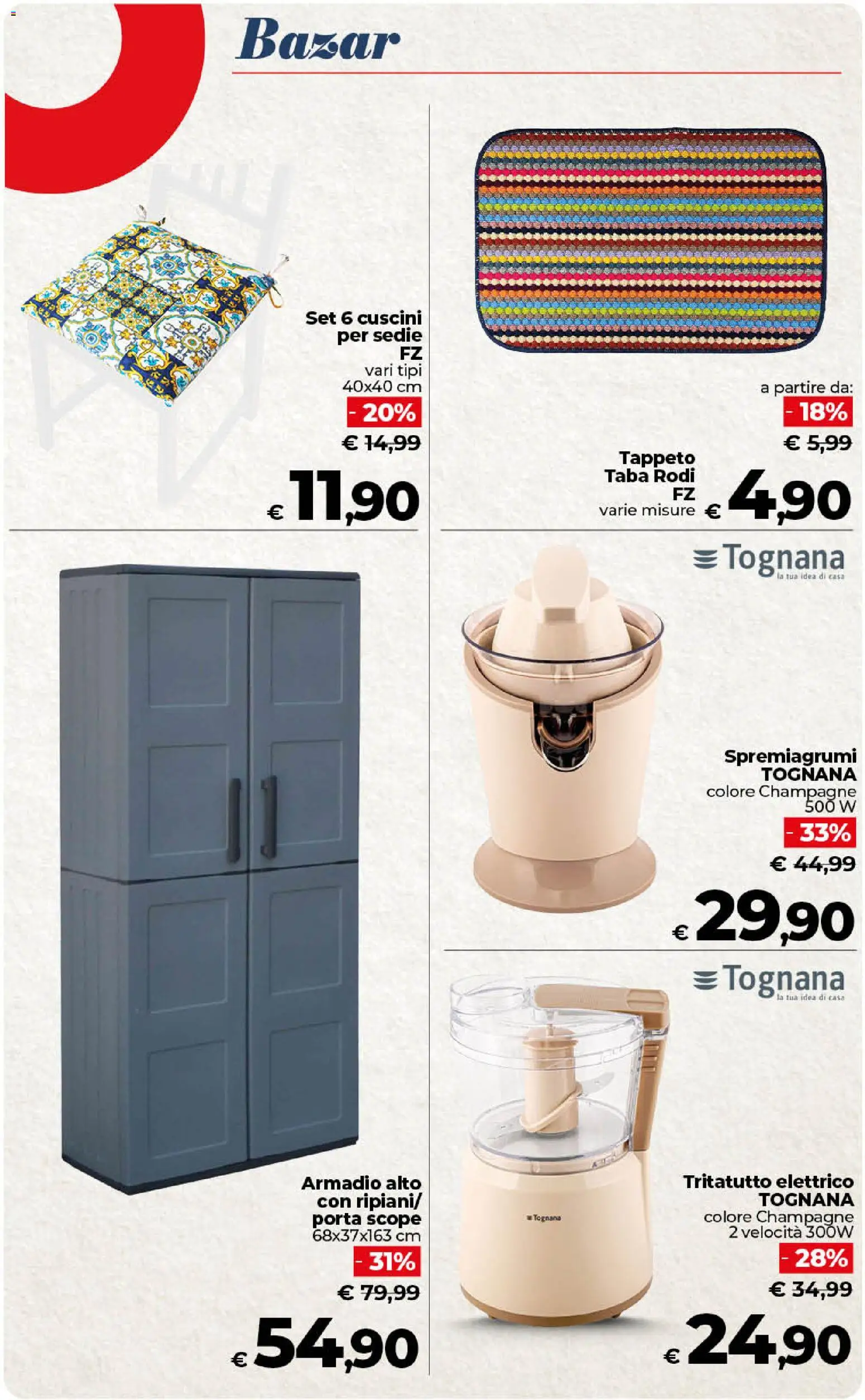 Volantino COOP del 17.04.2026 | Pagina: 50 | Prodotti: Tritatutto, Champagne, Spremiagrumi, Tappeto