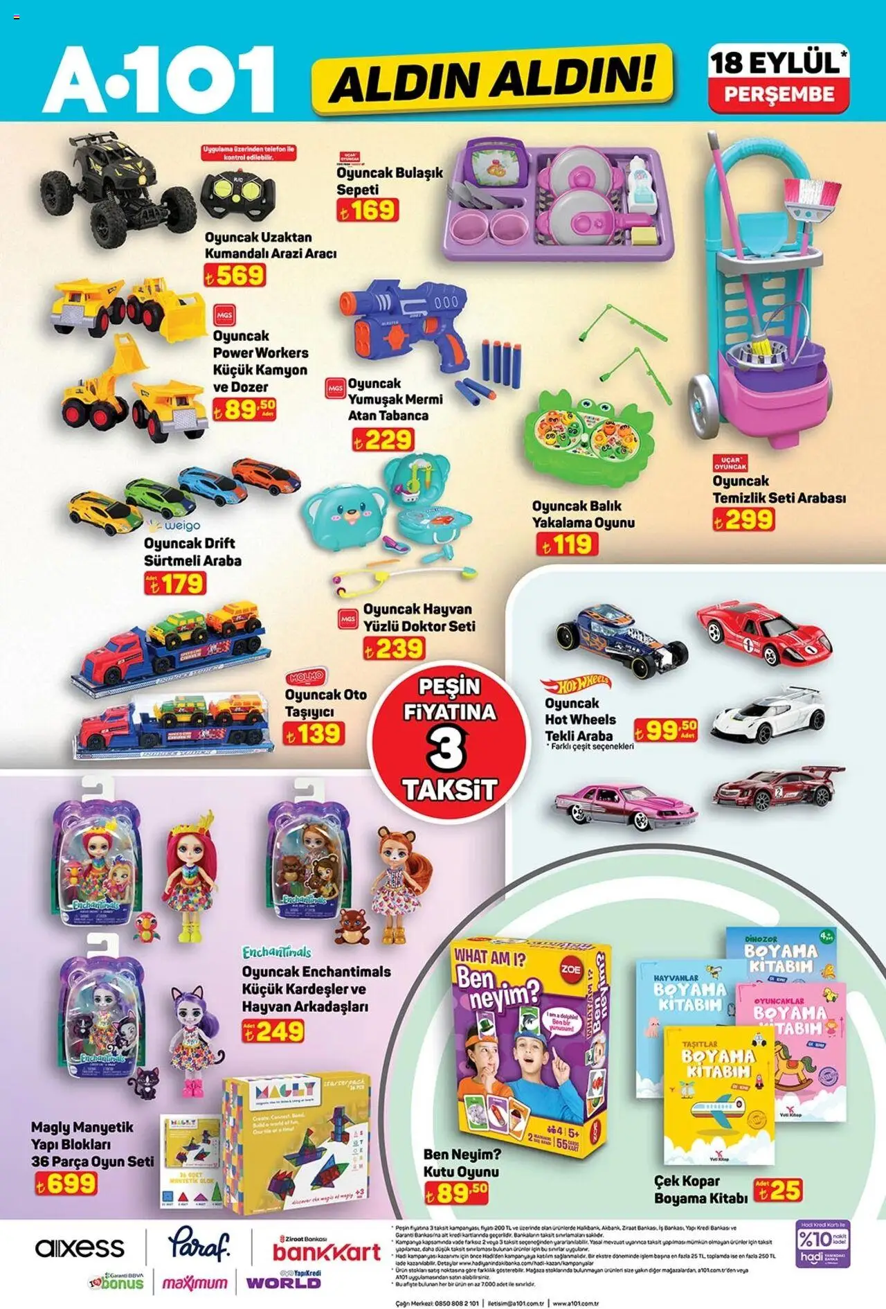 A101 Katalog Aldın Aldın - 18.09.2025 tarihinden itibaren geçerlidir | Sayfa: 10 | Ürünler: Kutu, Balık, Telefon, Oyun