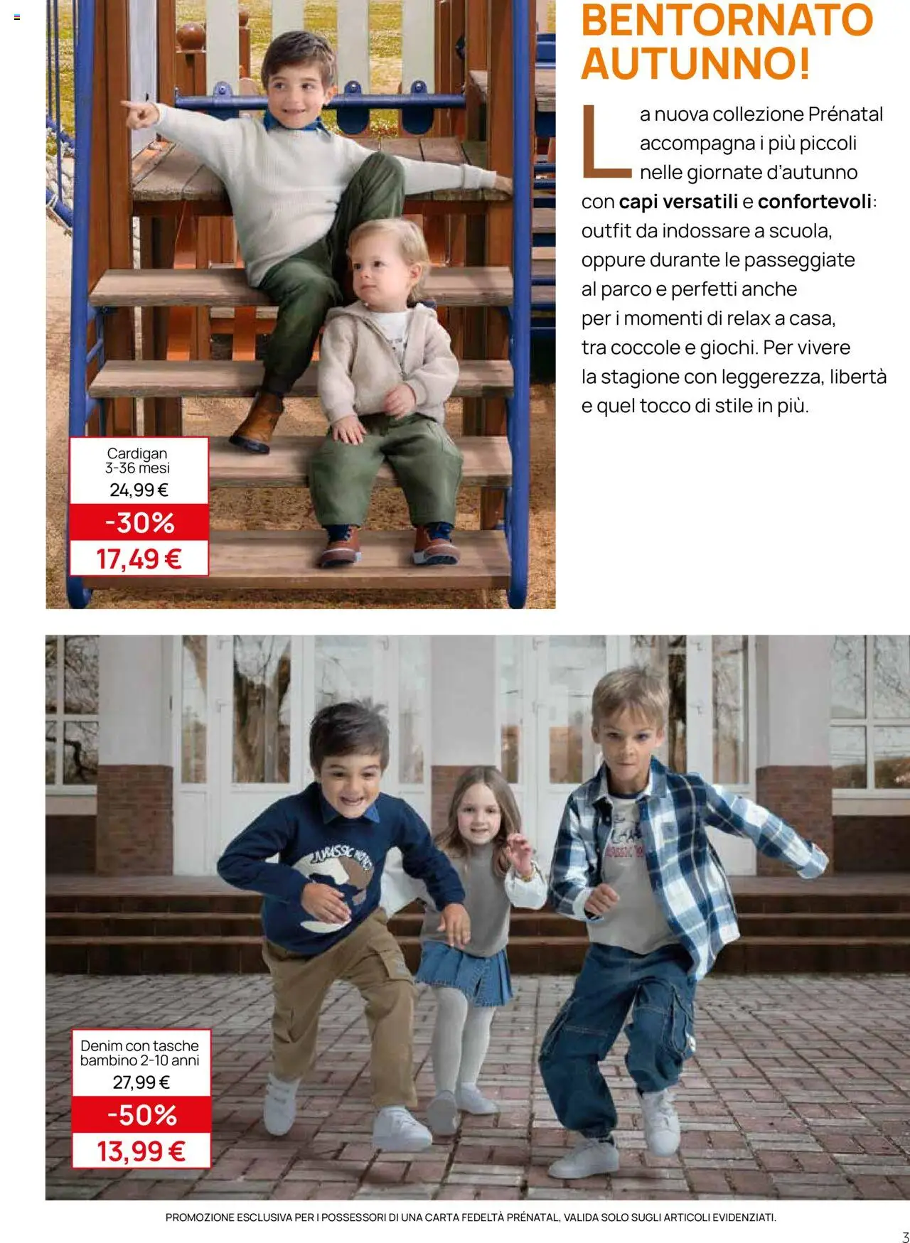 Volantino Prenatal del 09.10.2025 | Pagina: 3 | Prodotti: Cardigan