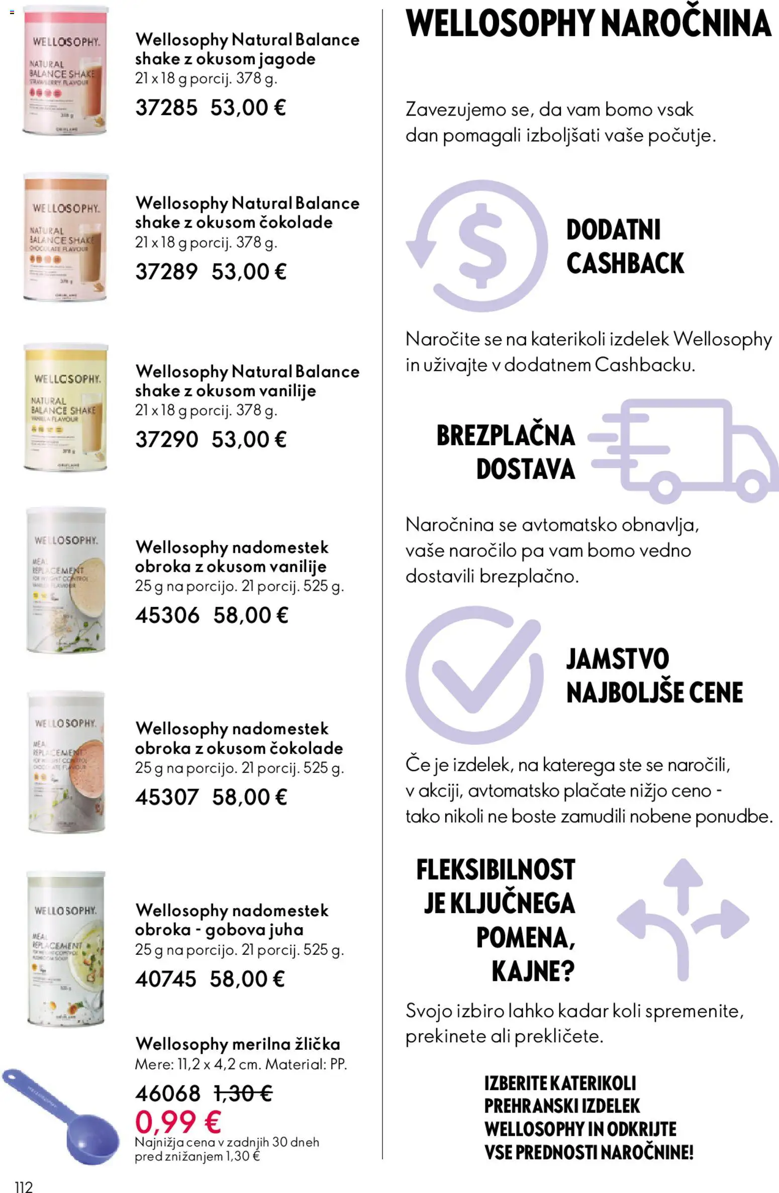 Novi Oriflame katalog ponudbe – veljaven od 22.04.2026 | Stran: 112 | Izdelki: Juha, Jagode