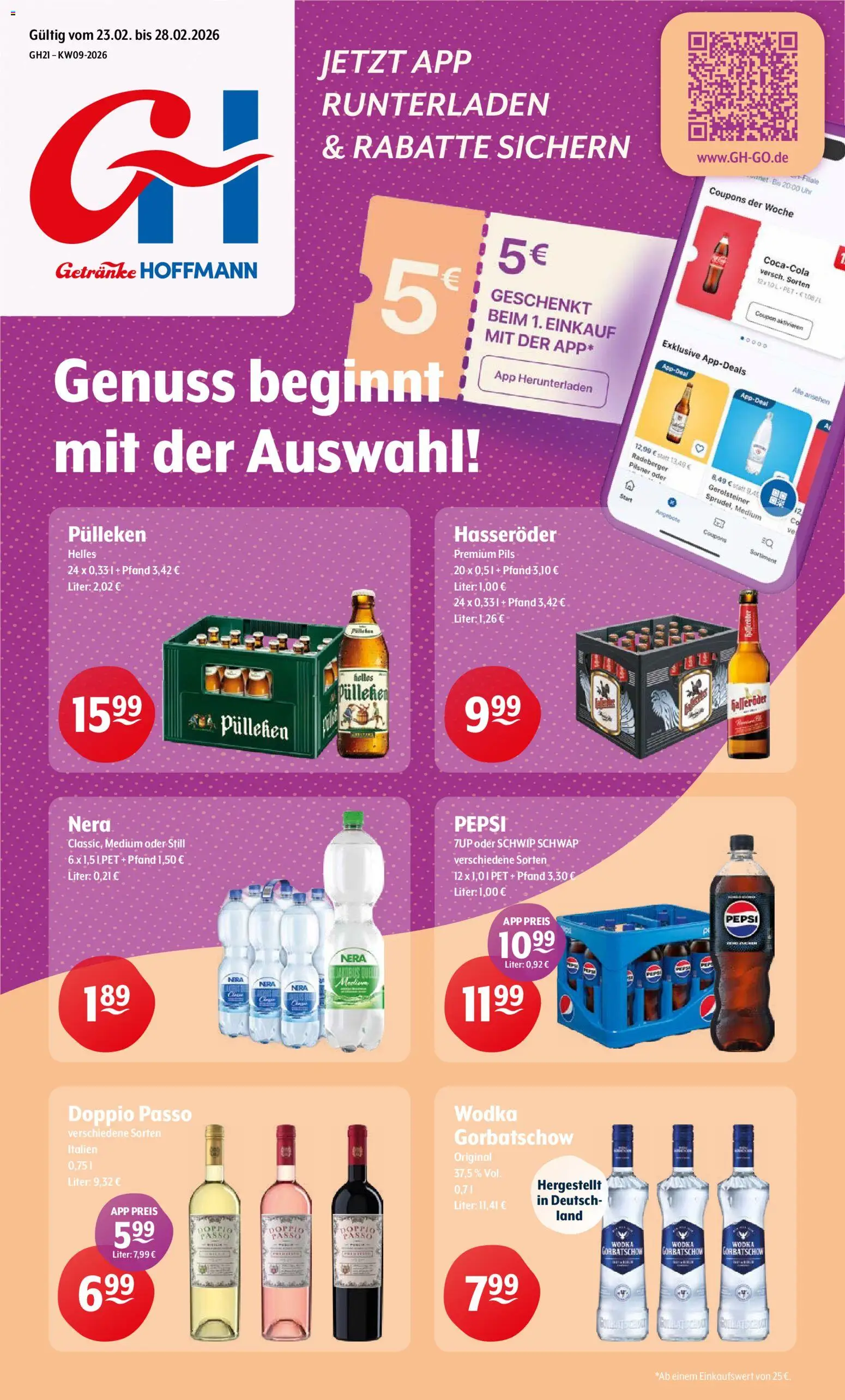 Getränke Hoffmann - Hamburg – gültig ab 23.02.2026 | Seite: 1