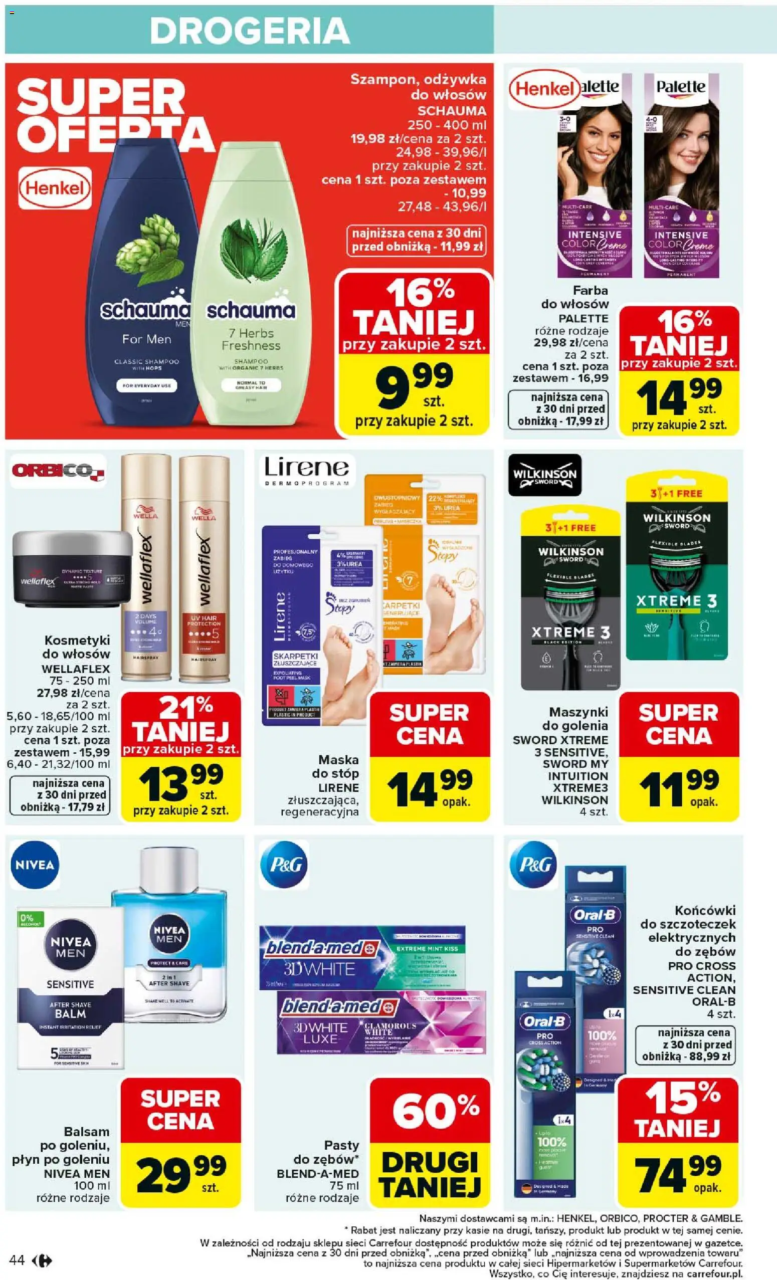 Carrefour Gazetka od 26.01.2026 | Strona: 46 | Produkty: Drogeria, Skarpetki, Kosmetyki, Maska