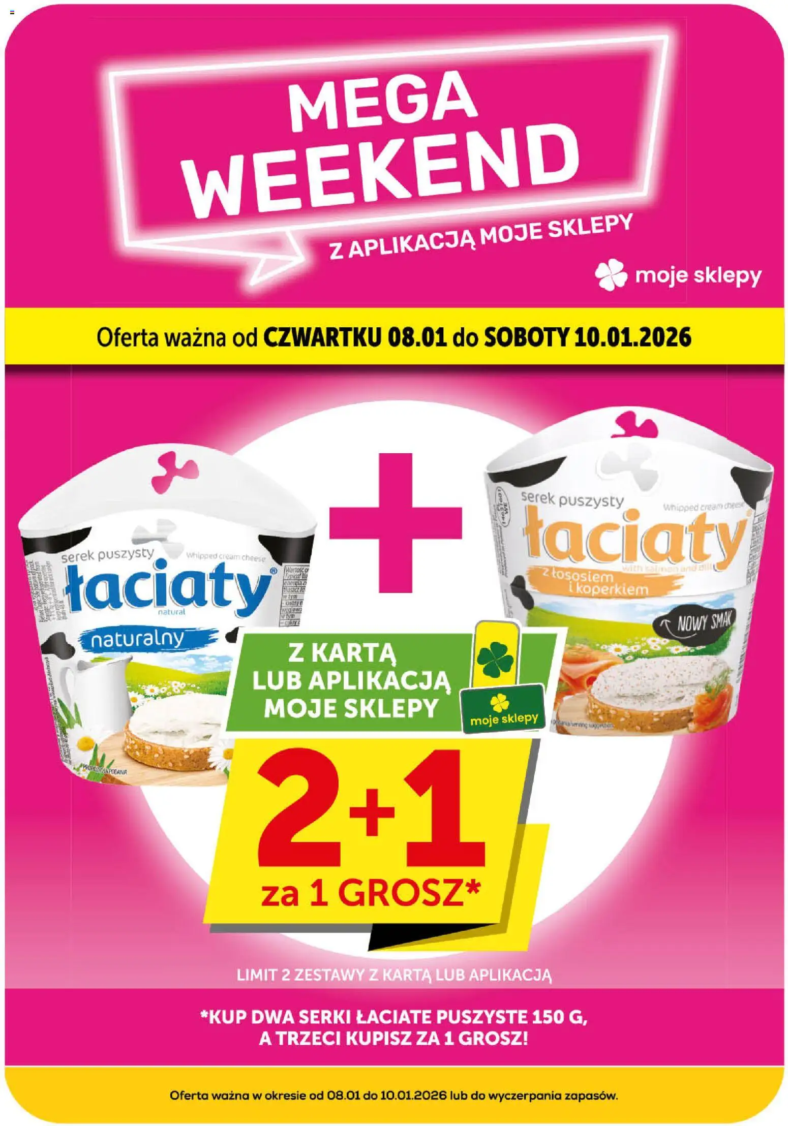 ABC Gazetka od 08.01.2026 | Strona: 4 | Produkty: Karta, Cream cheese, Serek