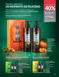 Vista previa Catálogo AVON campaña 12 válido desde el 01.12.2025 | Página: 221