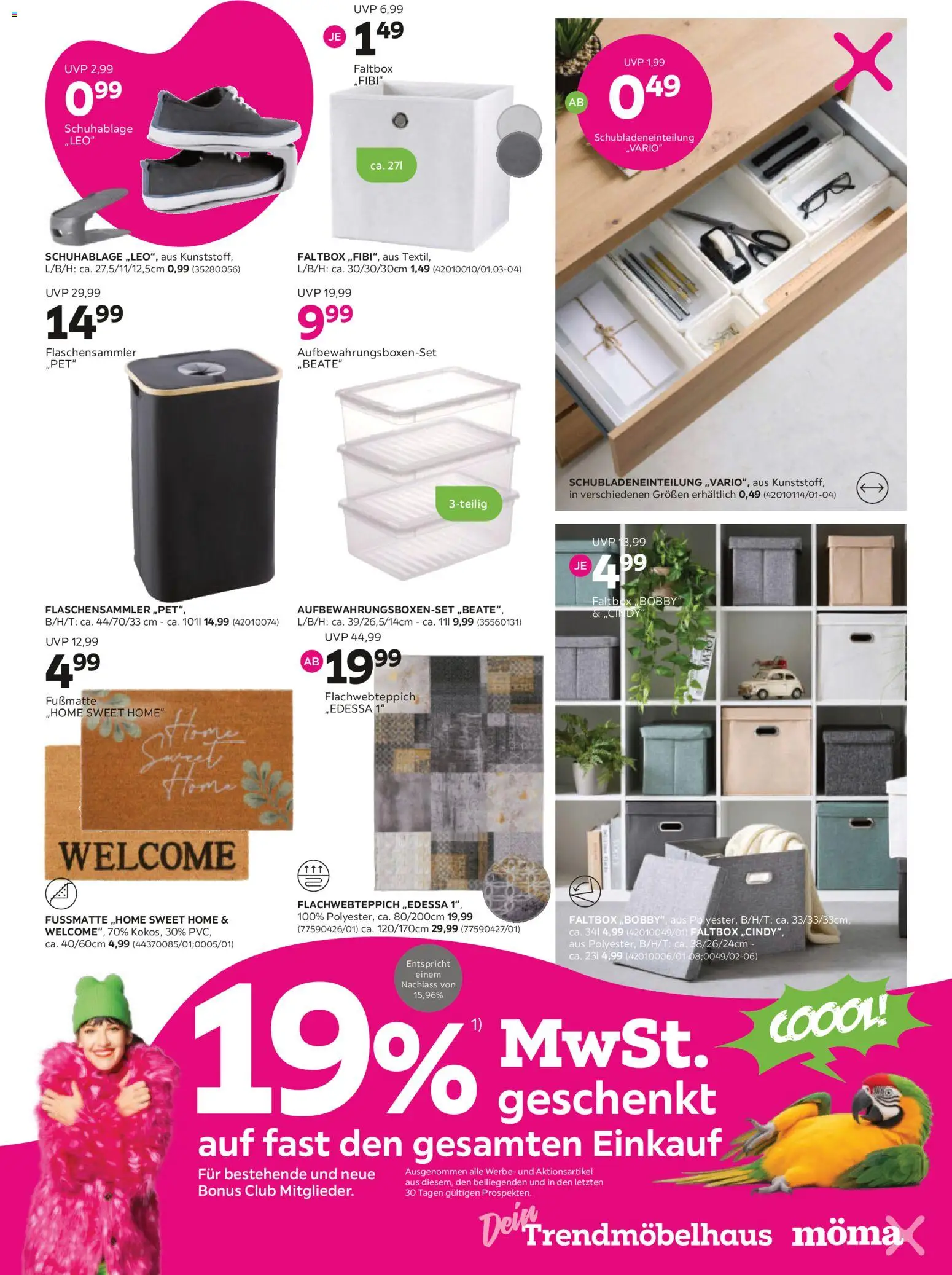 Mömax Prospekt 	 – gültig ab 20.12.2025 | Seite: 11 | Produkte: Fußmatte