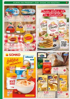 Eurocash Gazetka - Śniadanie od 01.09.2025 | Strona: 8 | Produkty: Szynka, Filety z makreli w sosie pomidorowym, Ryż, Mąka orkiszowa