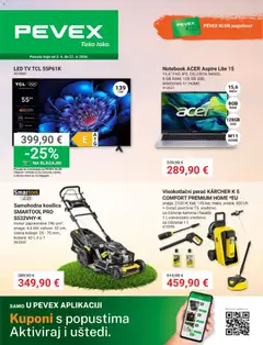 Katalog Pevex - Pregled kataloga iz trgovine Pevex, vrijedi od 03.04.2026