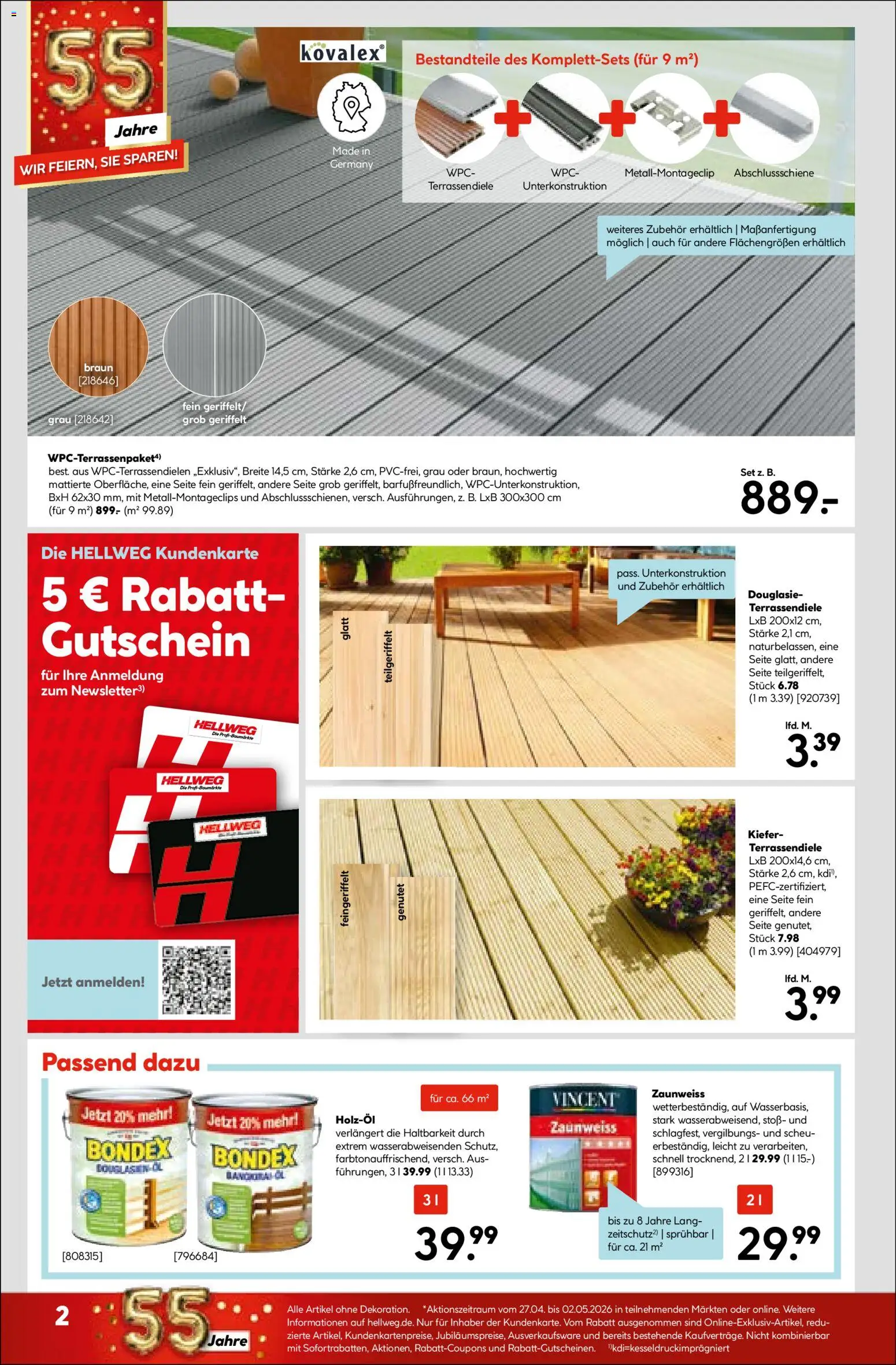 Hellweg Prospekt 	 – gültig ab 27.04.2026 | Seite: 2