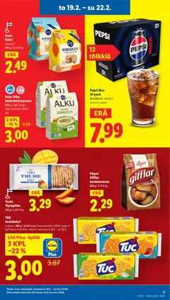 Lidl-mainoslehti voimassa 19.02.2026 alkaen | Sivu: 7