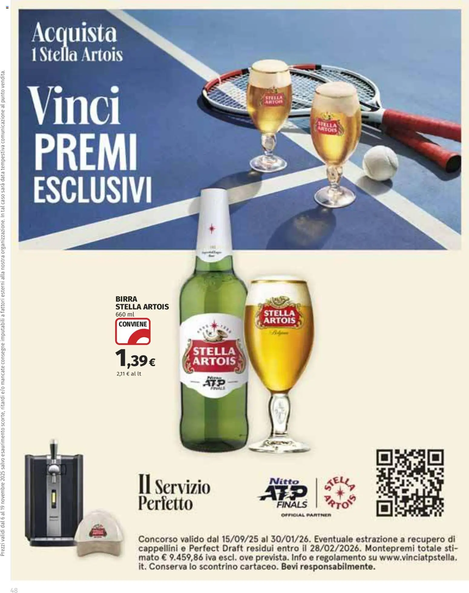 Volantino Ipercoop del 06.11.2025 | Pagina: 48 | Prodotti: Birra, Data
