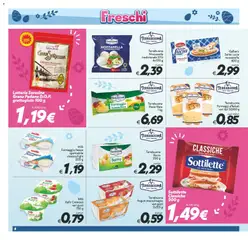 Anteprima del volantino SuperConveniente volantino valido a partire dal 27.03.2026 | Pagina: 8 | Prodotti: Yogurt, Mozzarella, Formaggio, Grana Padano