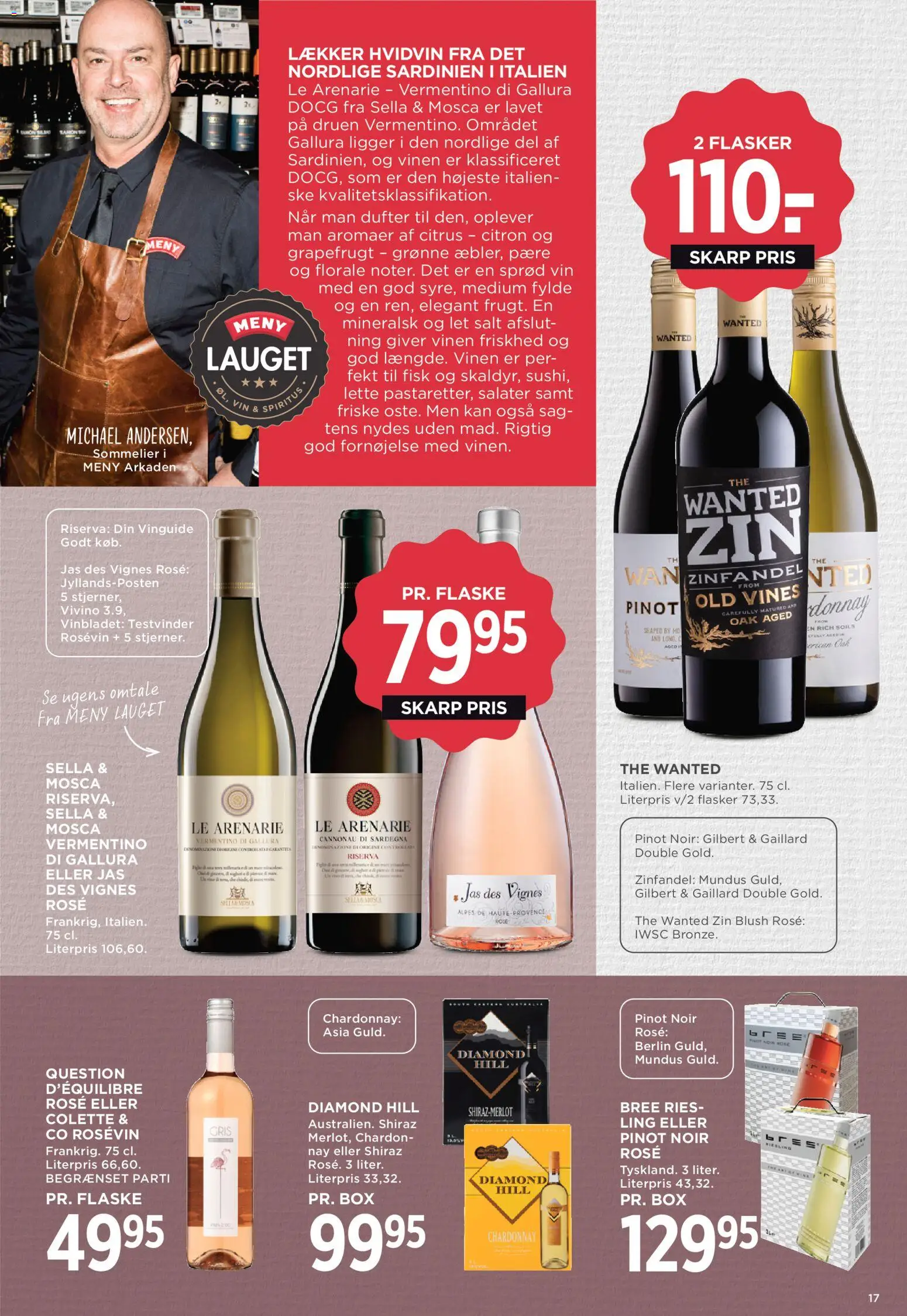 Meny tilbudsavis – gyldig fra 17.04.2026 | Side: 21 | Produkter: Blush, Vin, Fisk, Salt