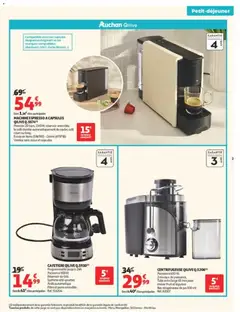 Auchan - Prévisualisation de Auchan - Produits Qilive valide à partir de 31.03.2026 | Page: 3 | Produits: Filtre, Cafetière, Café, Crème