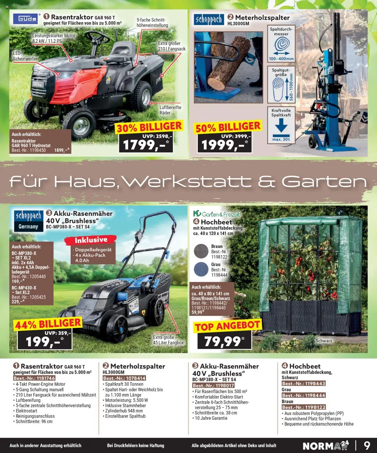 Norma - Bestellmagazin gültig ab 01.08.2025 | Seite: 9