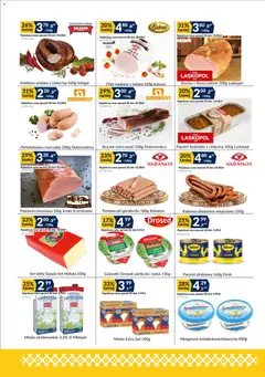 Pogląd oferty "Sużyw Gazetka" - ważna od 23.02.2026 | Strona: 2 | Produkty: Kiełbasa, Ser żółty, Masło, Perliczka
