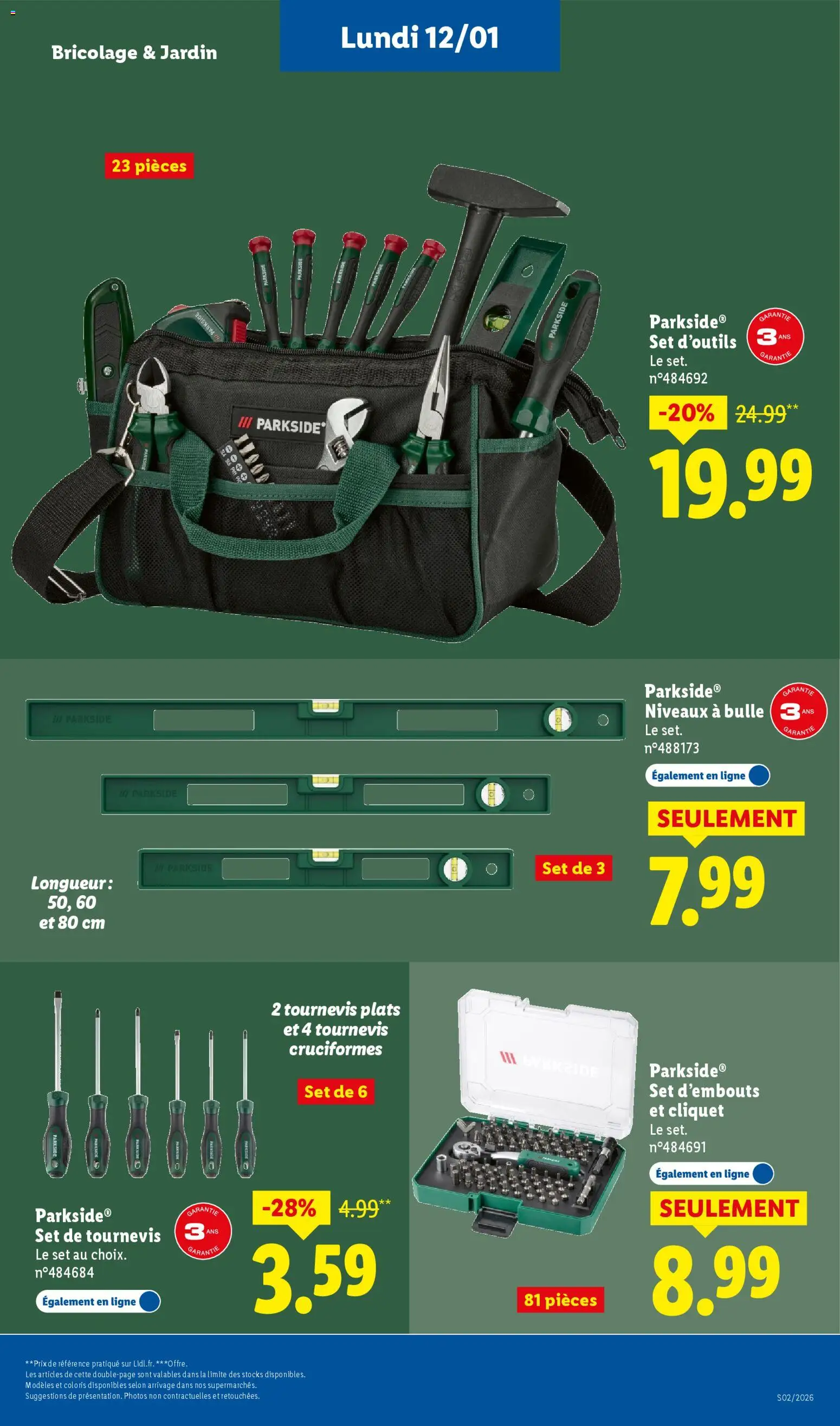 {H1} | Page: 15 | Produits: Tournevis