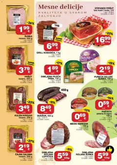 Katalog Stanić Diskont - Pregled kataloga iz trgovine Stanić Diskont, vrijedi od 01.04.2026 | Stranica: 2 | Proizvodi: Salama, Šunka, Narezak, Lopatica