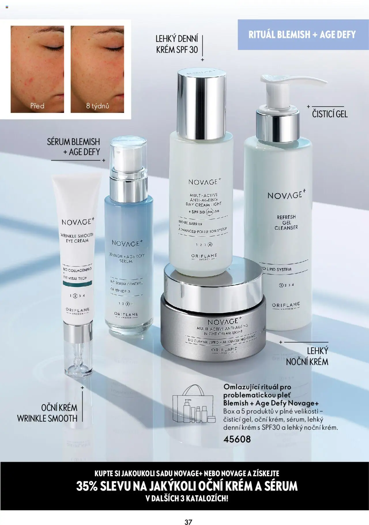 Oriflame katalog Novage+ od 23.04.2024 | Strana: 37 | Produkty: Krém
