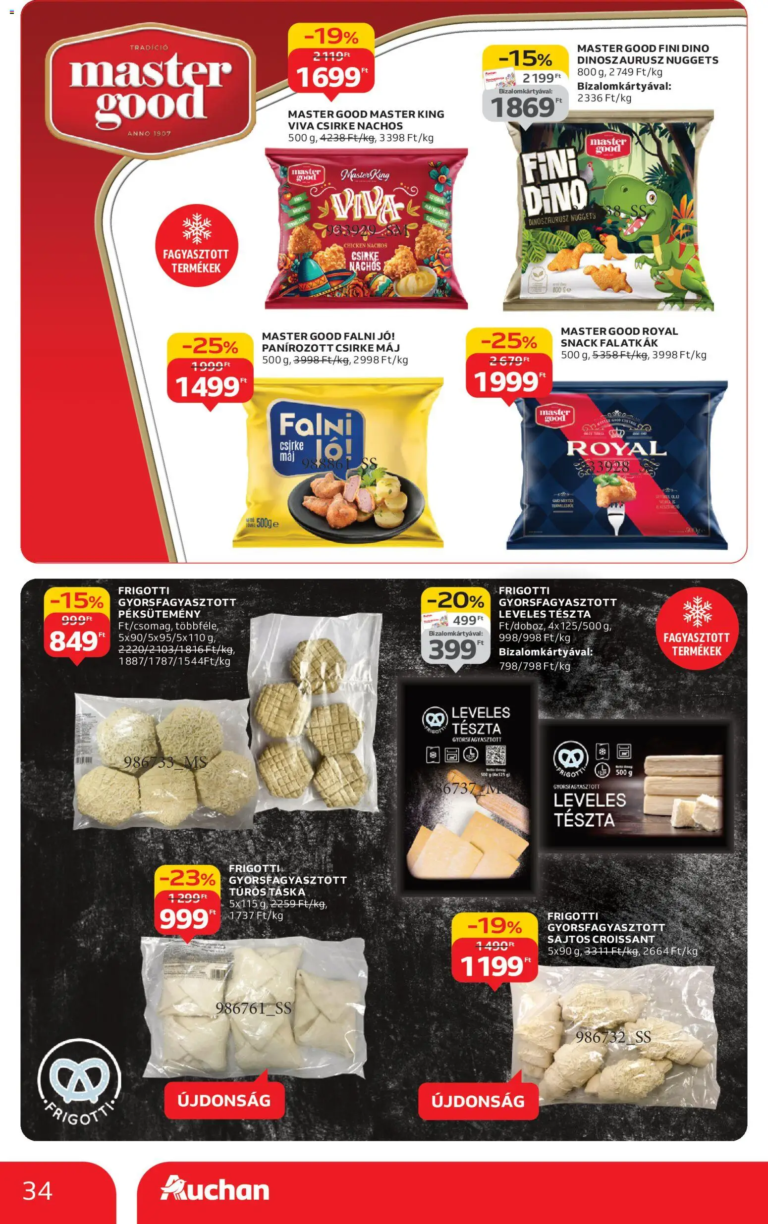 Auchan akciós ujság - amely érvényes a következő dátumtól: 04.12.2025 | Oldal: 34