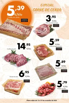 Vista previa Lupa Supermercados folleto válido desde el 13.11.2025 | Página: 2 | Productos: Ηλεκτρικός φούρνος, Jamón, Cerdo, Filete