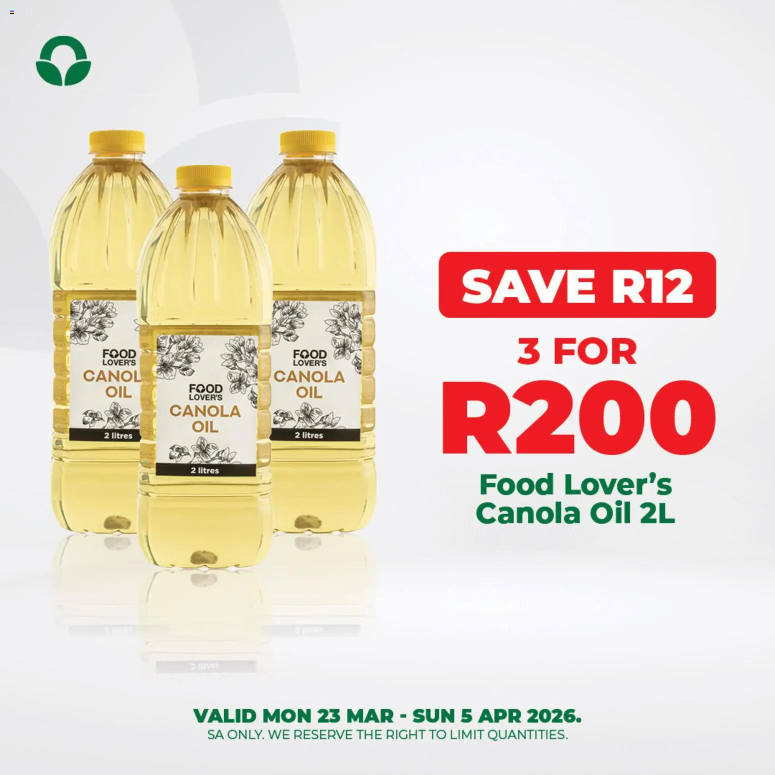 New Food Lover's Market catalogue – valid from 23.03.2026 | Page: 7 | Products: Oil
