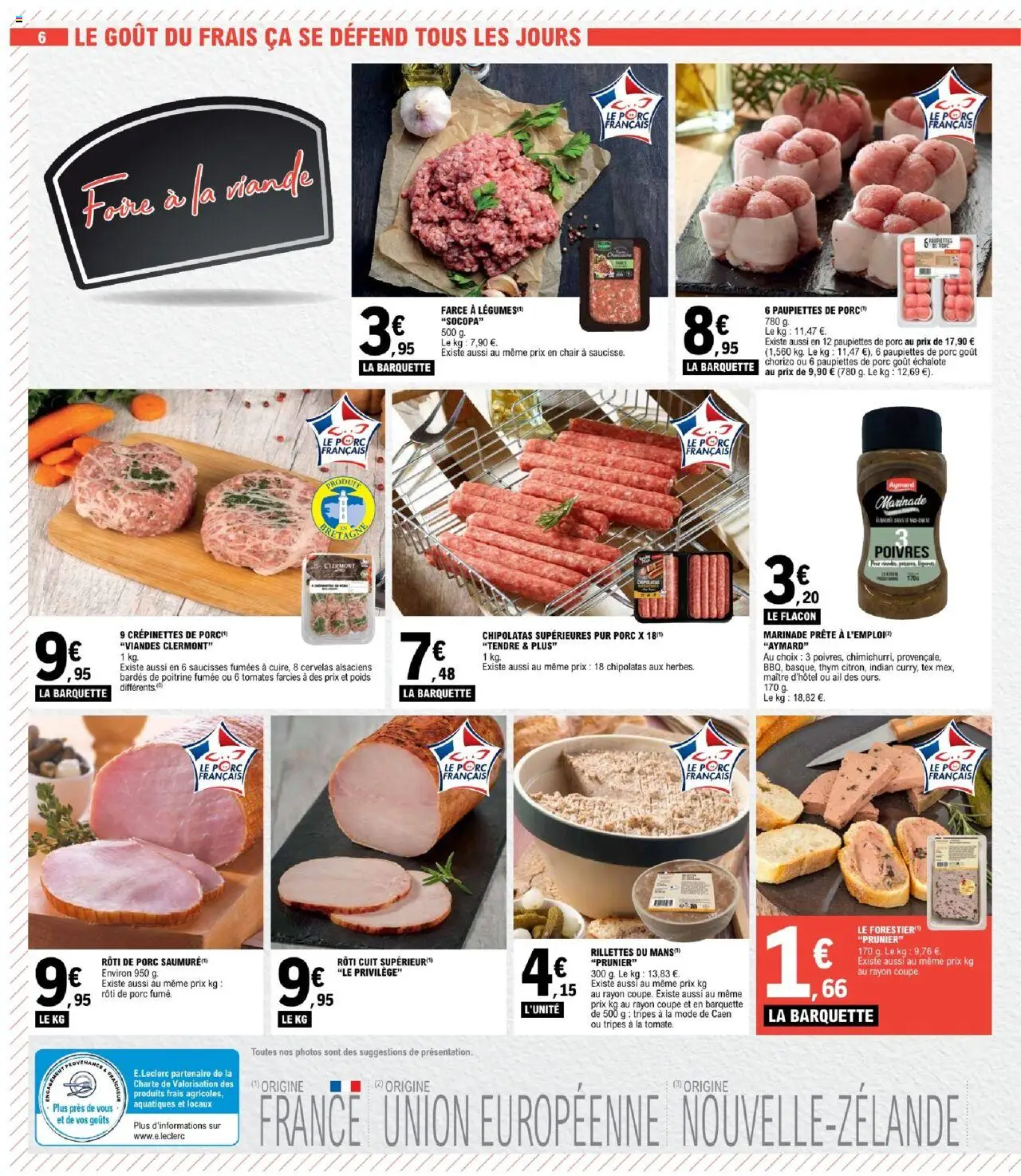  | Page: 6 | Produits: Chorizo, Échalote, Porc, Tomates