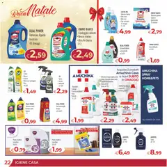 Anteprima del volantino Volantino MerSi Supermercati	 valido a partire dal 13.12.2025 | Pagina: 22 | Prodotti: Ammorbidente, Candeggina, Lavastoviglie, Gerani