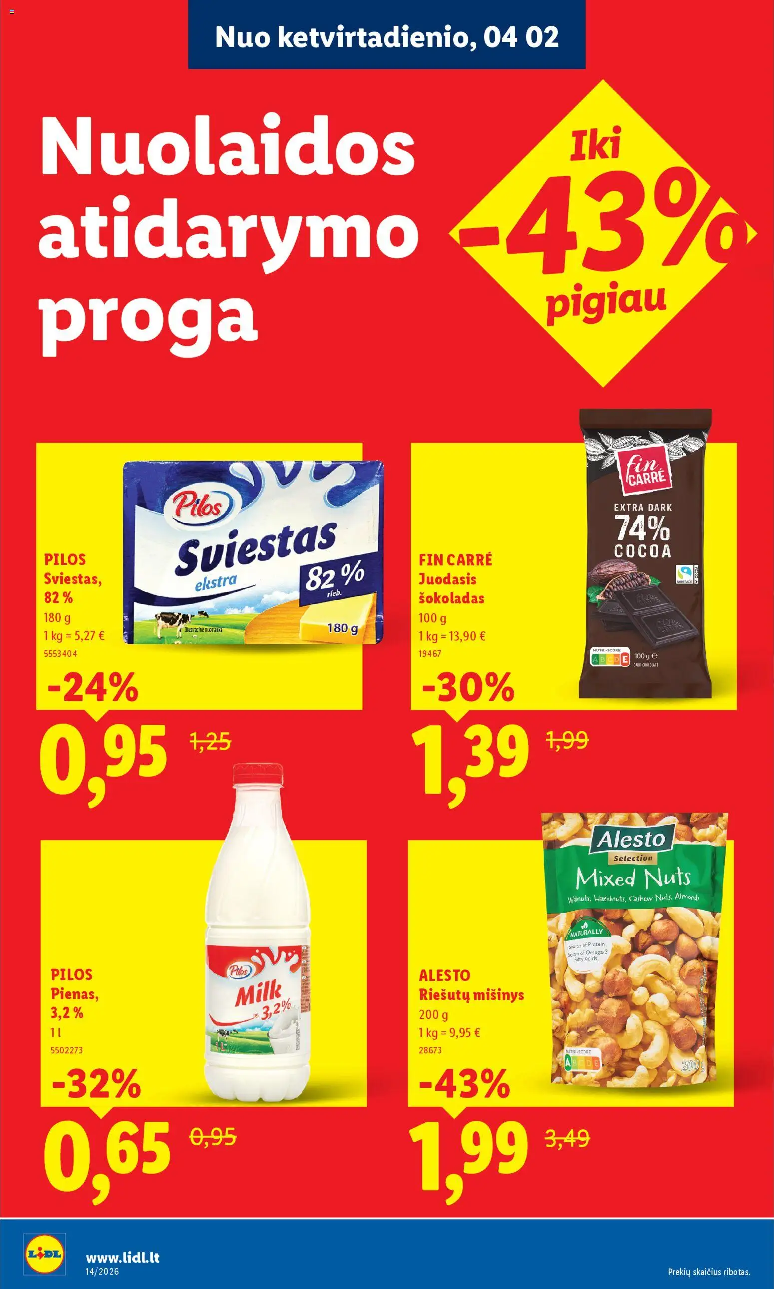LIDL akcijos nuo 02.04.2026 | Puslapis: 6