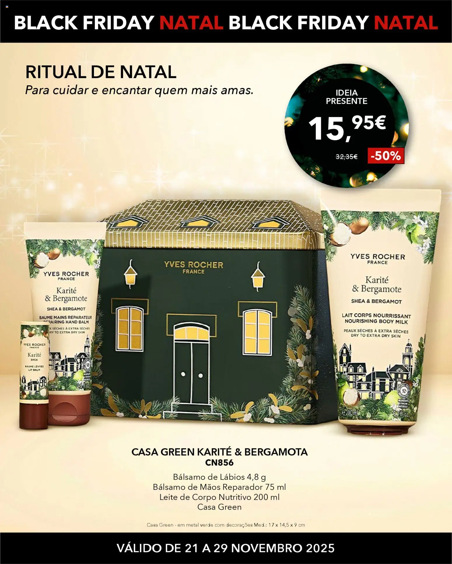 Yves Rocher - Black Friday │ válido de 21.11.2025 | Página: 4 | Produtos: Leite