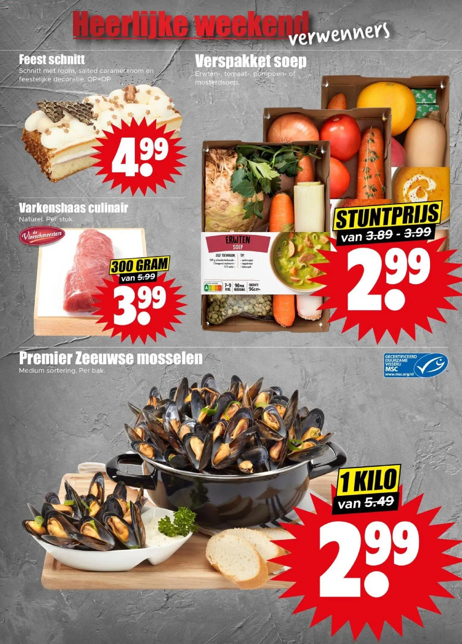 {H1} | Pagina: 36 | Producten: Pompoen, Mosselen