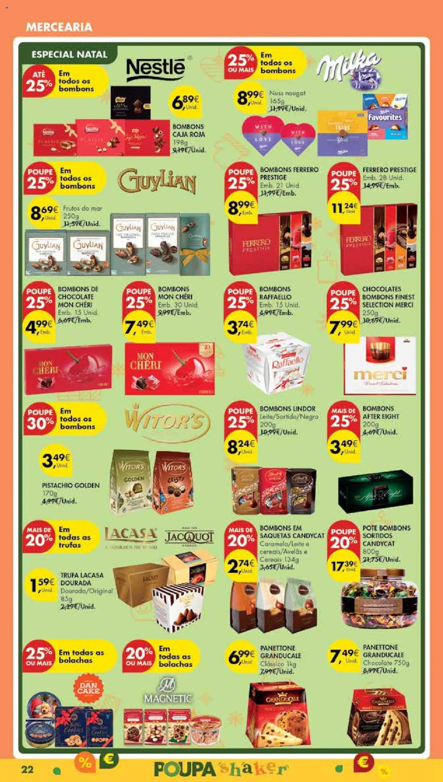 Pingo Doce Poupe Esta Semana Madeira │ válido de 04.11.2025 | Página: 22 | Produtos: Dourada, Bolachas, Chocolate, Cereais