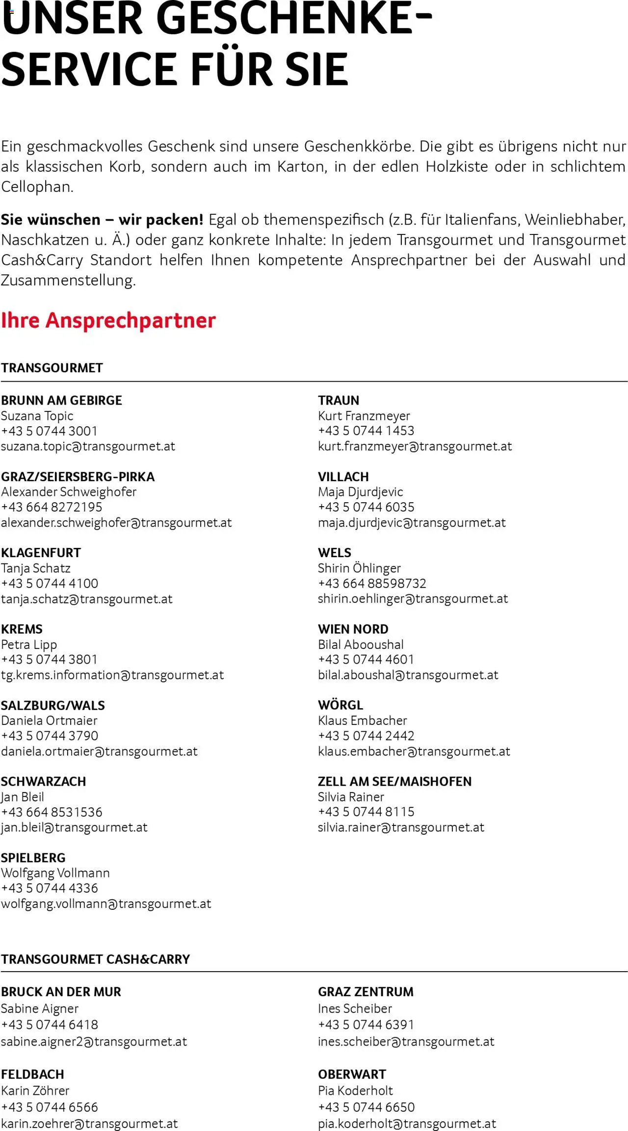 Transgourmet Genusswoll Freude Schenken gültig ab 06.10.2025 | Seite: 3