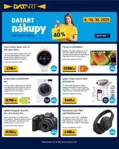 Náhled letáku Datart leták od 06.10.2025