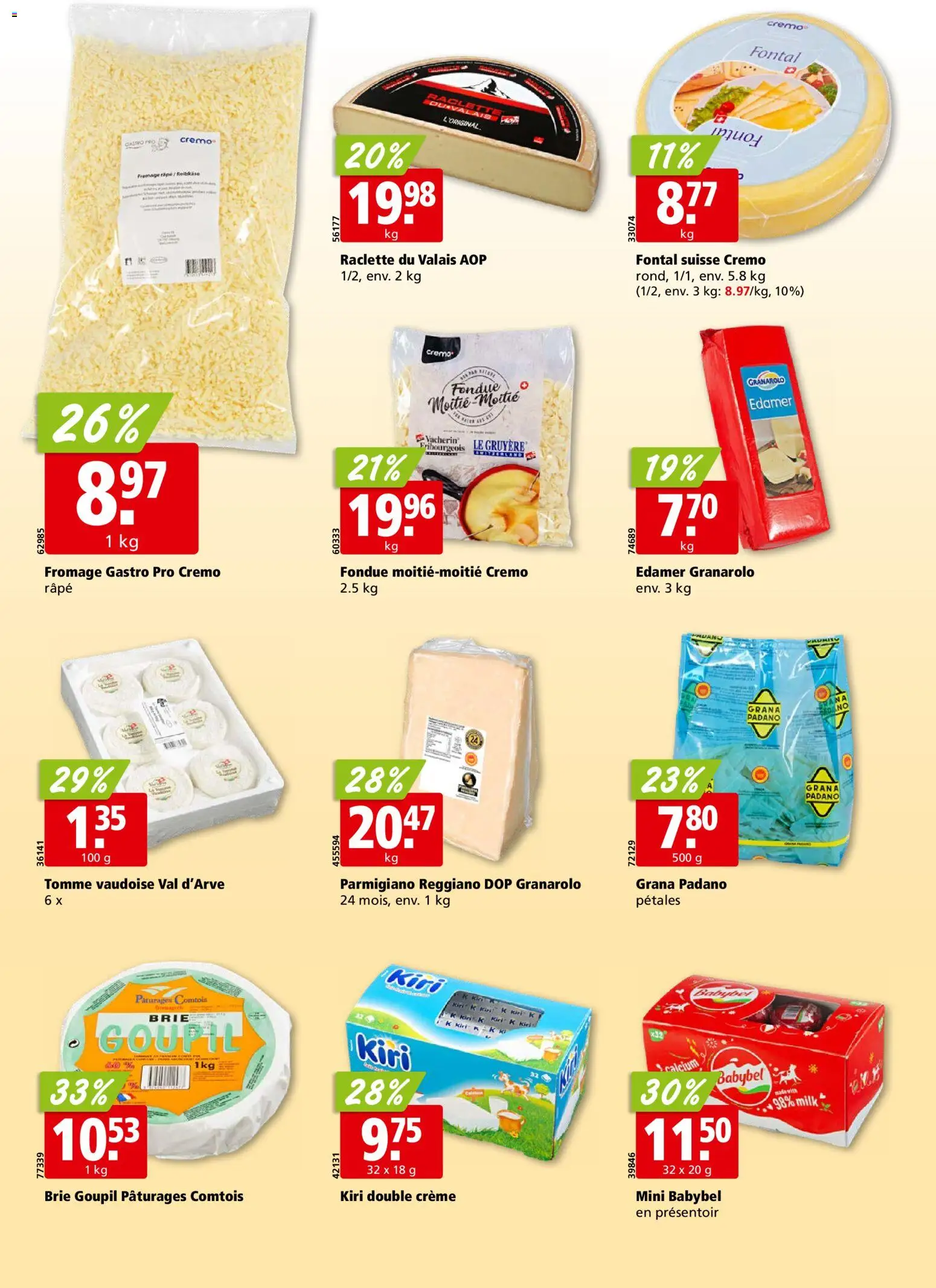 Aligro aktionen Chavannes, Matran, Genève, Sion – gültig ab 06.04.2026 | Seite: 16