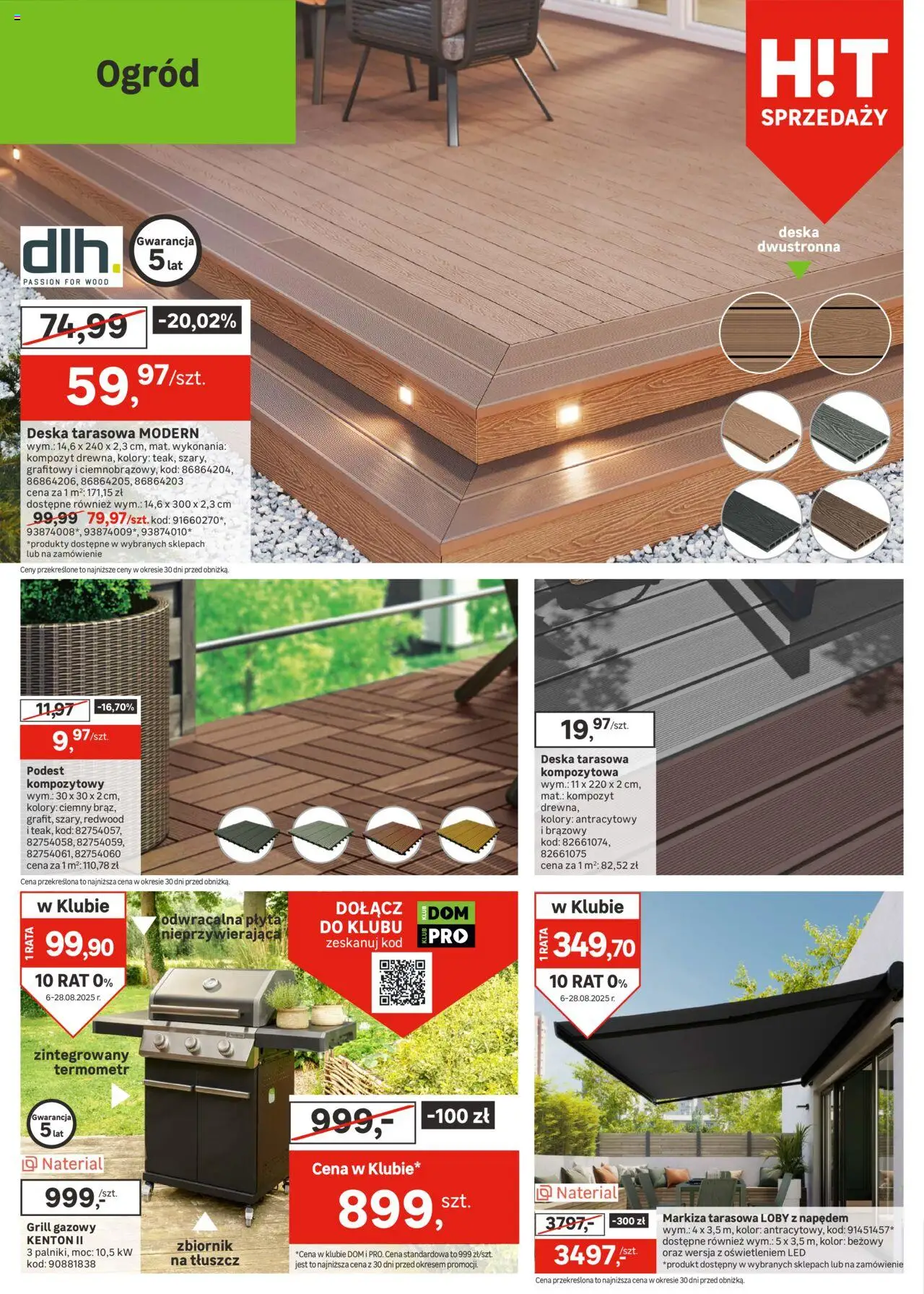 Leroy Merlin Gazetka od 06.08.2025 | Strona: 20 | Produkty: Grill, Termometr, Grill gazowy