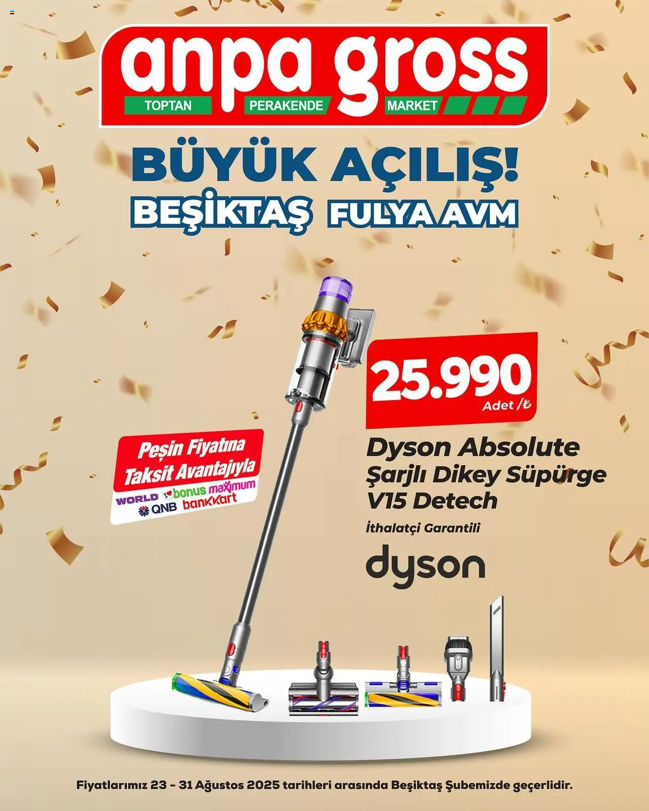 Anpa Gross Büyük Açılış - 23.08.2025 tarihinden itibaren geçerlidir | Sayfa: 16